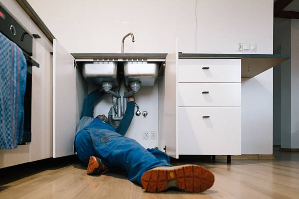 Professional Drain Cleaning technician working in Fairfax, MN